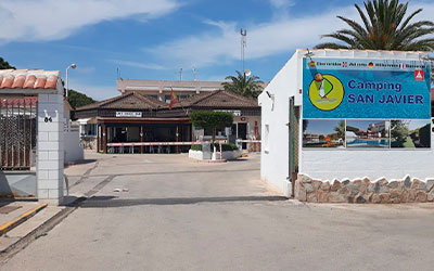 Camping de san javier